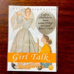 New/pkgd magnet “Coffee, chocolate, men: some things are just better rich”